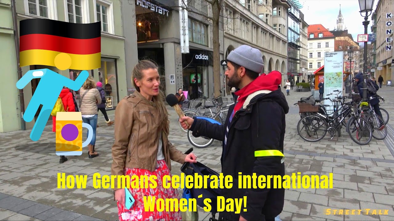 How Germans celebrate international Women`s Day? Munich / Germany (2023)
