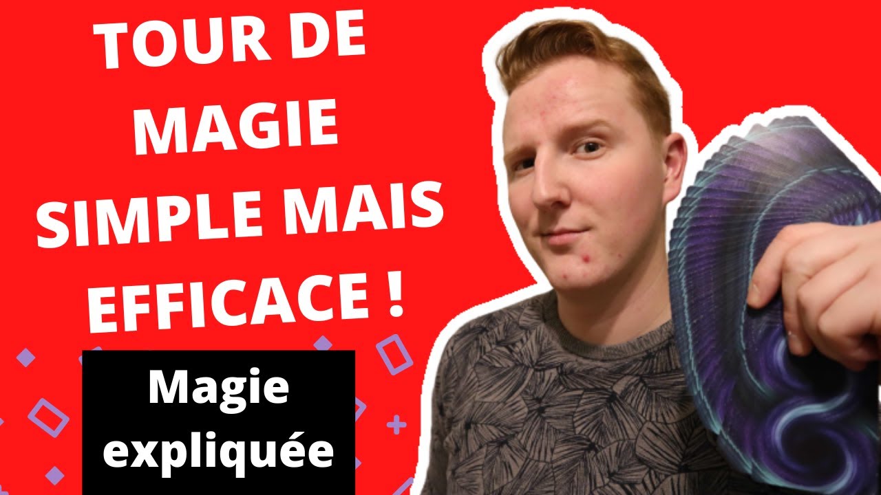 TOUR DE MAGIE SIMPLE MAIS EFFICACE pour briller en soirée ! ⚡️