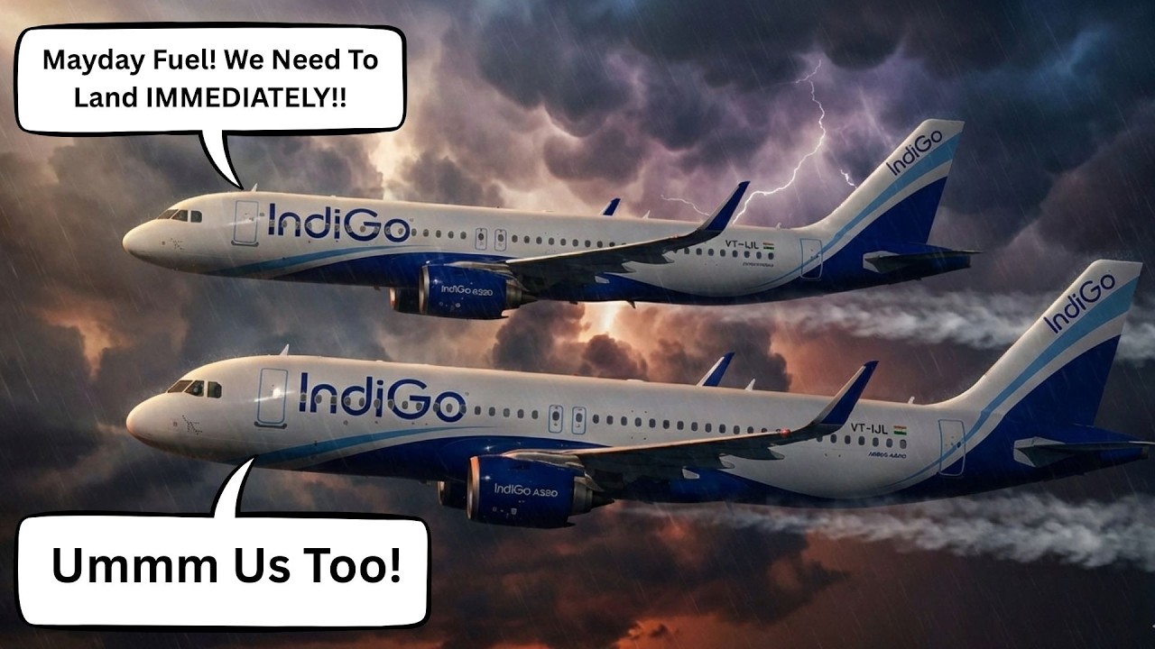 How Two A320s Ran Out Of Fuel AT THE SAME TIME | Indigo Airlines 852