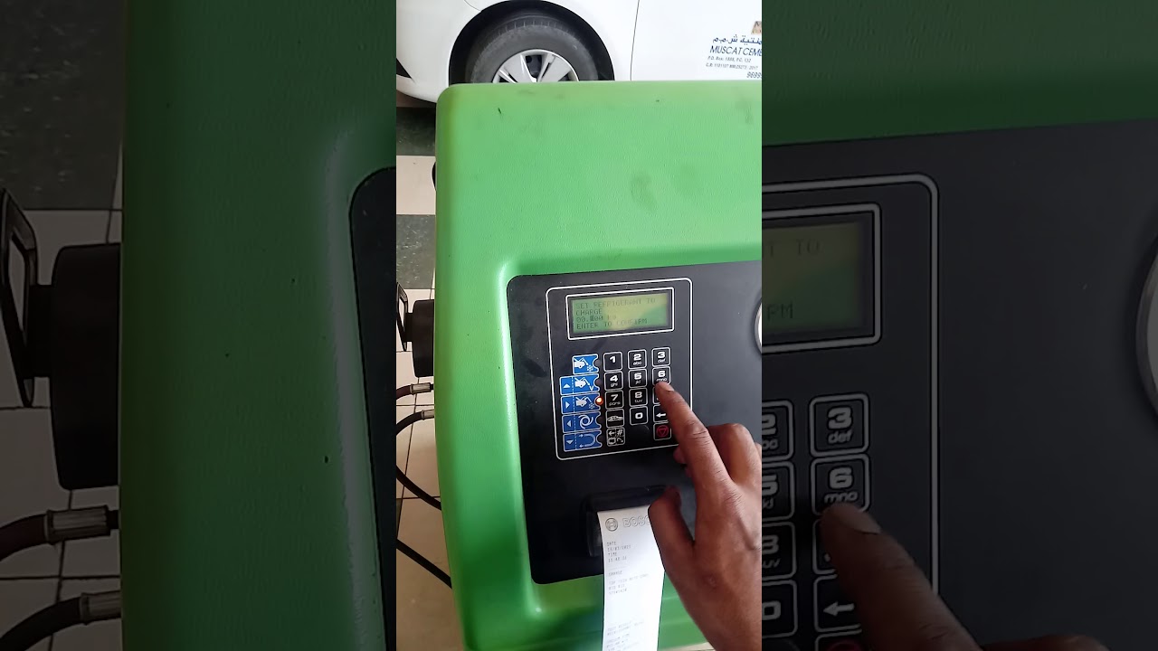 how to fill ac gas bosch machine