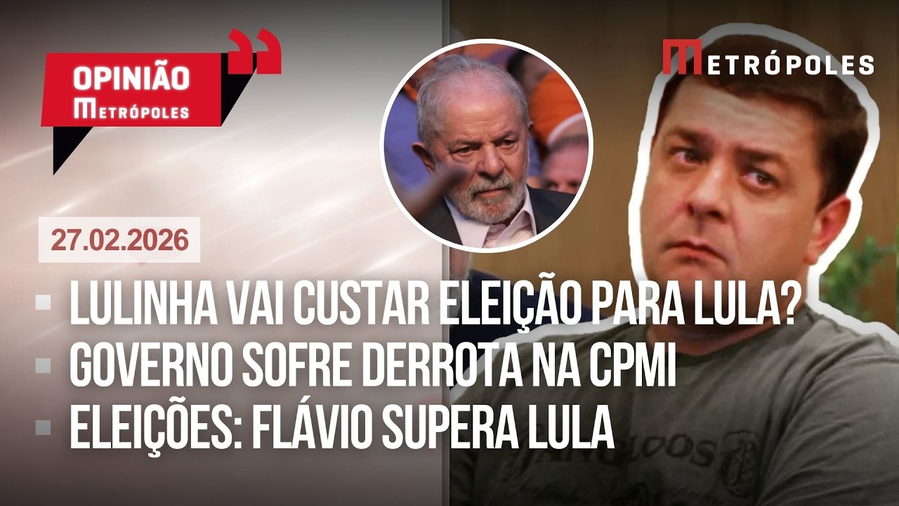 AO VIVO: Governo levou “olé” na CPMI/ Eleições: Lulinha vai ser responsável por derrota de Lula?