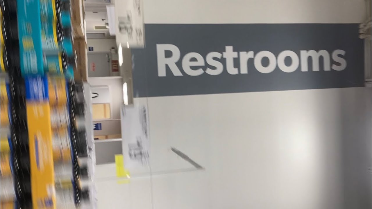 Sam’s club Family and men’s restrooms full shoot