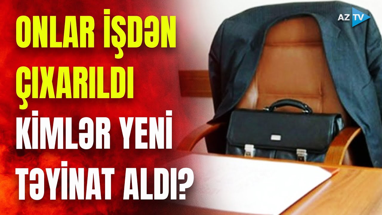 Prezident hökumətin tərkibini təsdiqlədi: kimlər vəzifəsini itirdi? - SON DƏQİQƏ MƏLUMATLARI