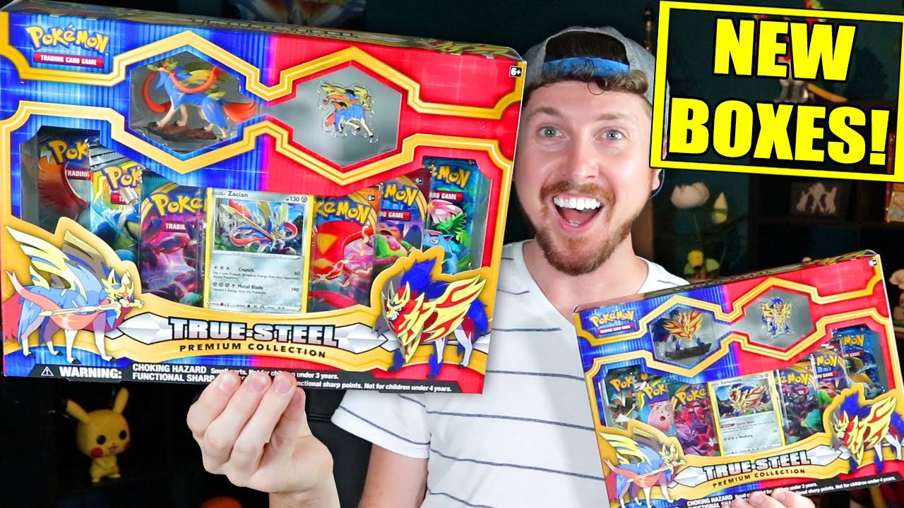 NEW POKEMON CARDS TRUE STEEL COLLECTION BOX - Opening Darkness Ablaze Packs On Release Day!