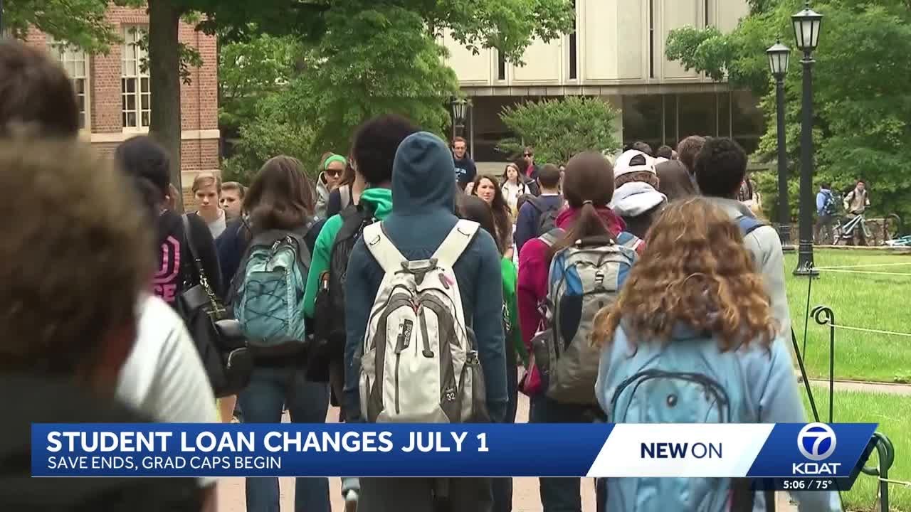 Student loan changes to impact borrowers starting July 1