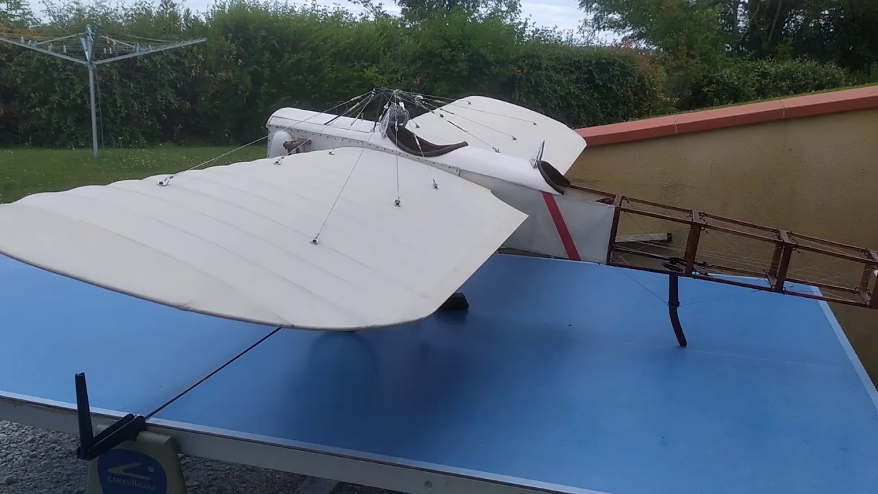 Bleriot XI2 - échelle 1/4 - Gauchissement des ailes