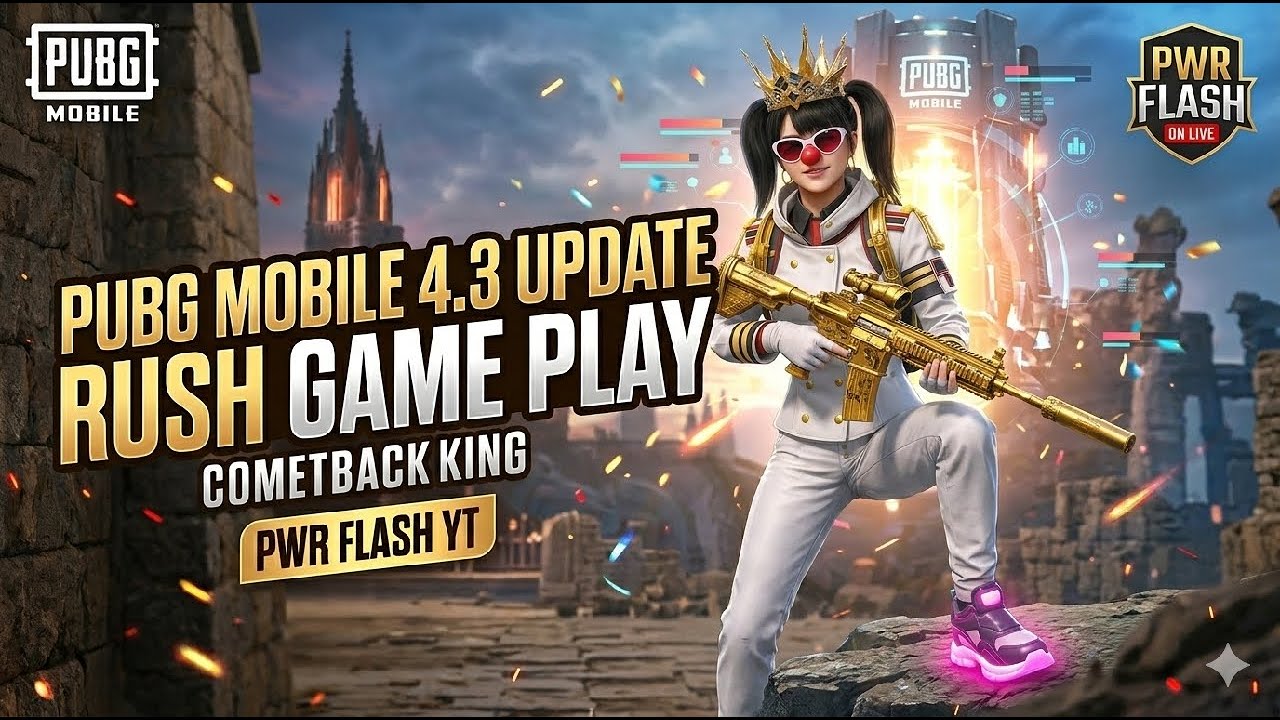 PWR FLASH ON LIVE ❤️ RUSH GAME PLAY 🔥