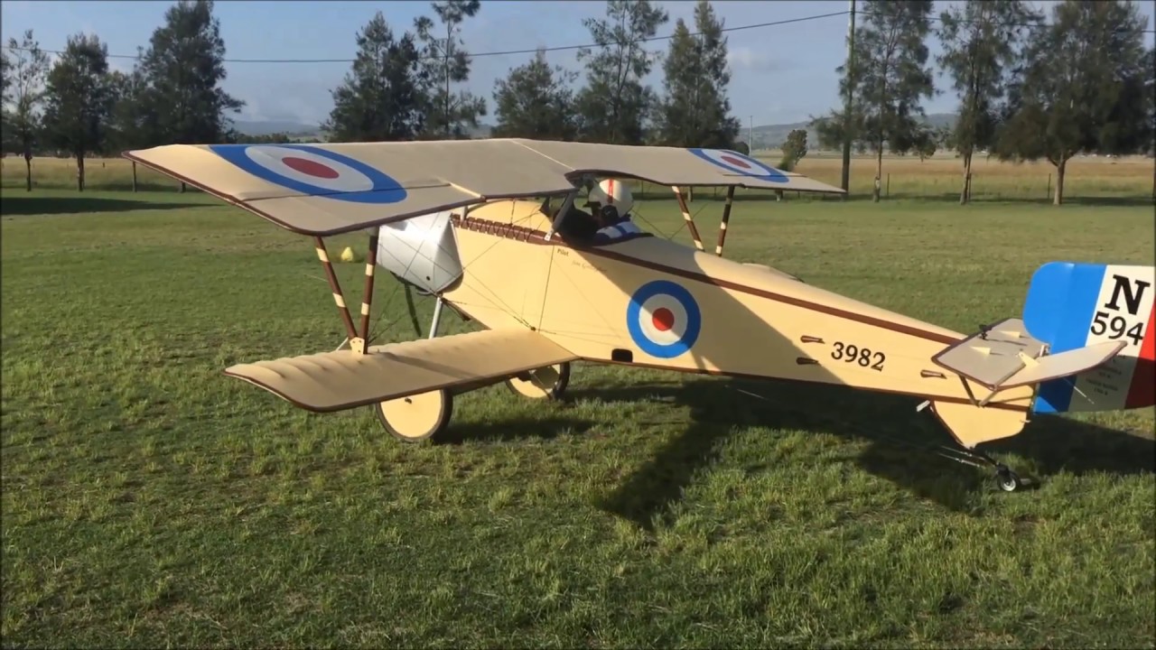 Jim's Nieuport 11 First Flight