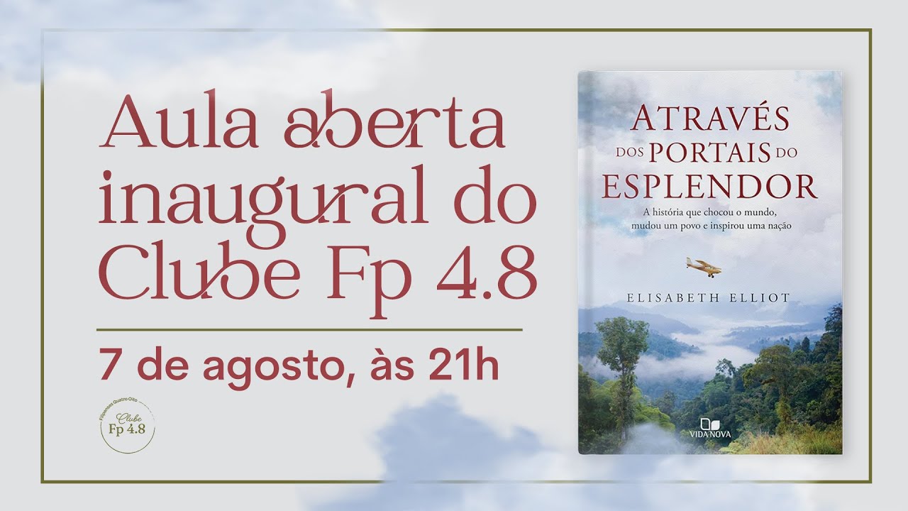 Aula inaugural - Através dos portais do esplendor
