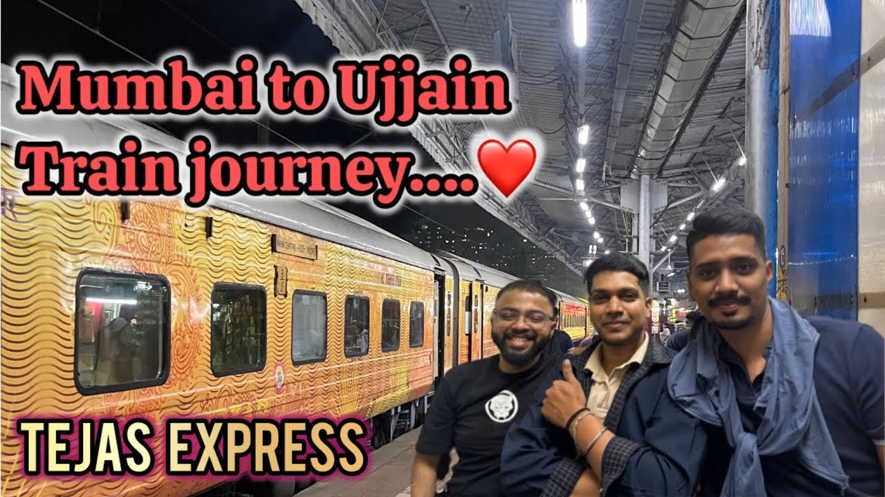 Mumbai ➝ Ujjain 🚆 | Train Journey Vlog❤️