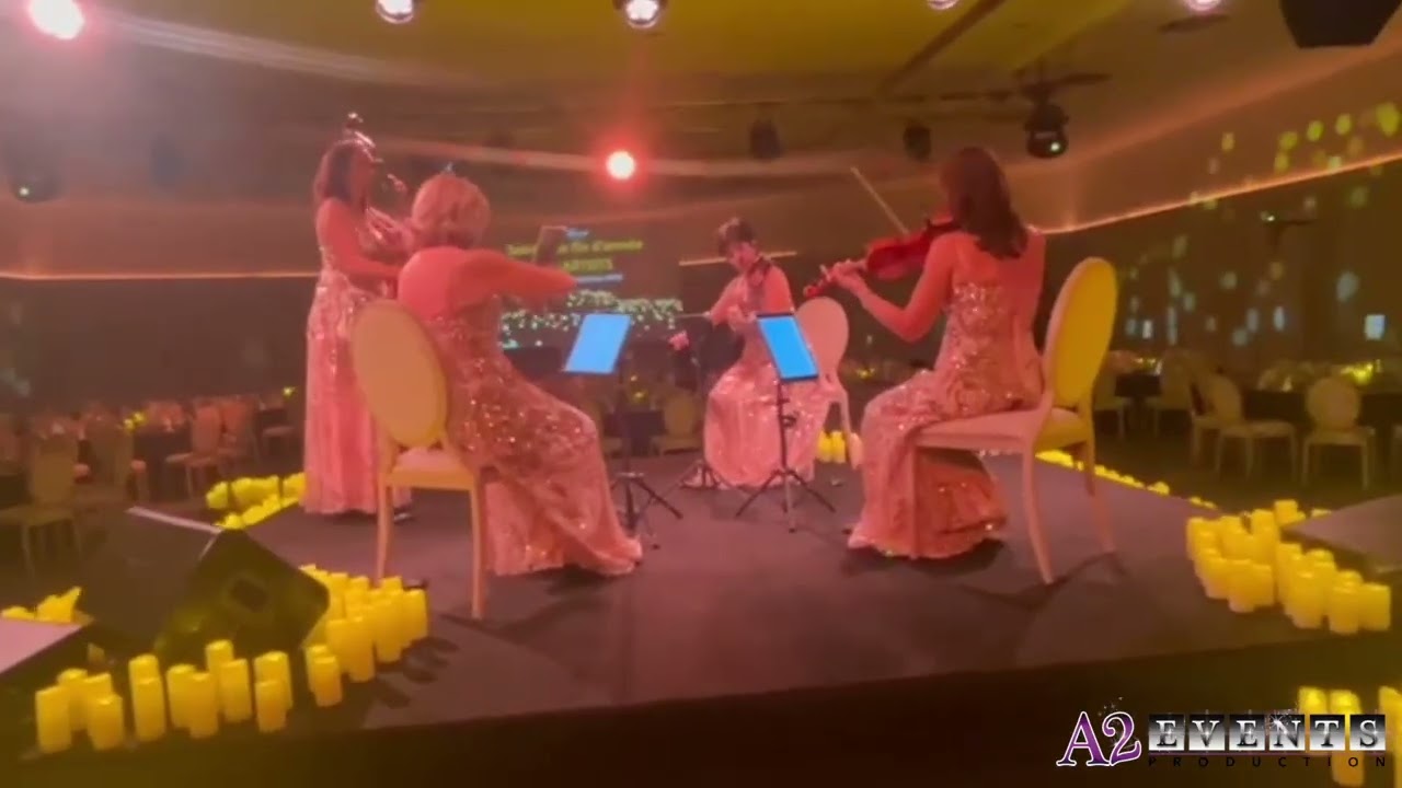 QUATUOR VIOLONISTES Version "Bridgerton" - A2 EVENTS PRODUCTION