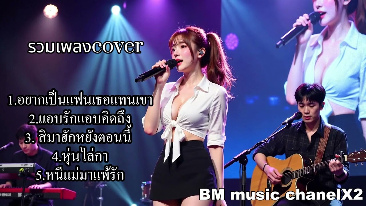 รวมเพลง Cover อารมณ์เหงา คิดถึงใครบางคน | BM music chanelX2
