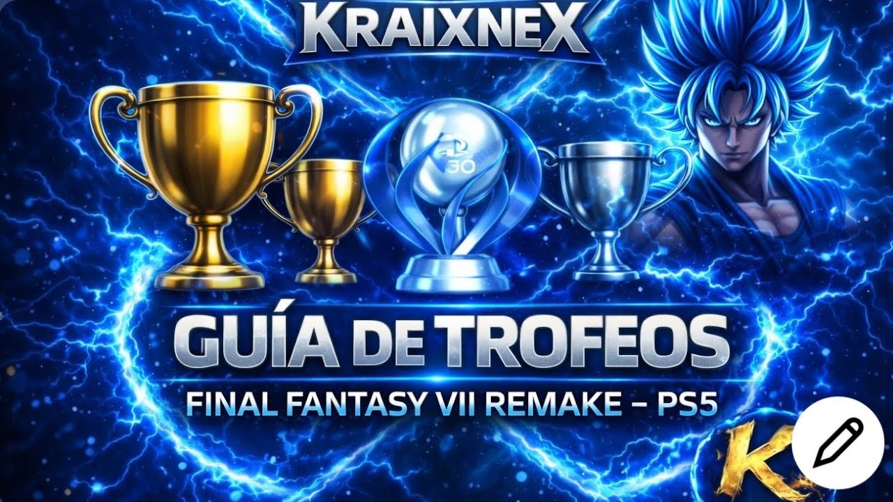 Final Fantasy VII Remake PS5 &ndash; Ladrones Maestros | Trofeo Bronce Reactor Mako 5