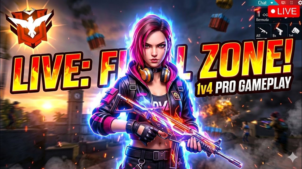 Itz_Offical anu is 🔴 LIVE – Free Fire Rank Push | Heroic Grind | Solo vs Squad 💪