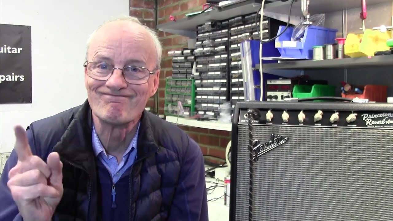 Fender Princeton Reverb Громкие шумы