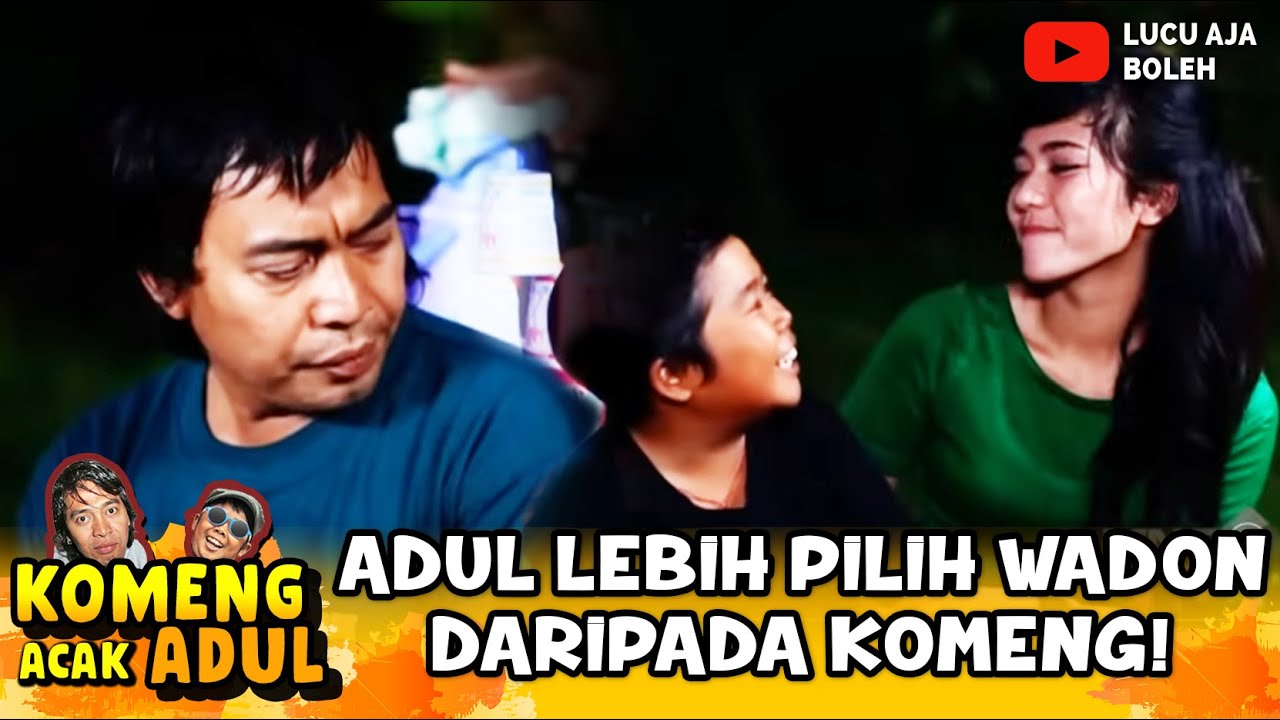 GAK SETIA KAWAN! ADUL TEGA NINGGALIN KOMENG SENDIRIAN - KOMENG ACAK ADUL