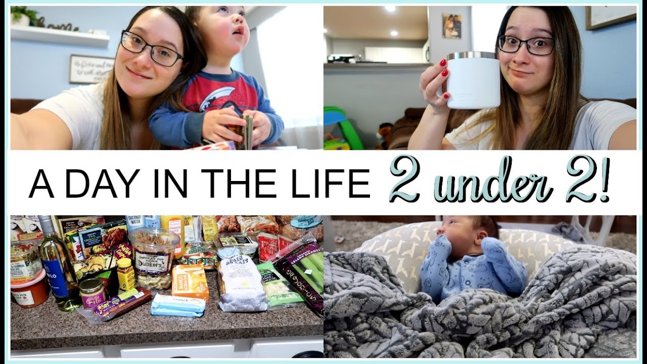 LIFE OF A FLIGHT ATTENDANT ON MATERNITY LEAVE WITH A NEWBORN AND TODDLER | TRADER JOE'S HAUL |Meebak