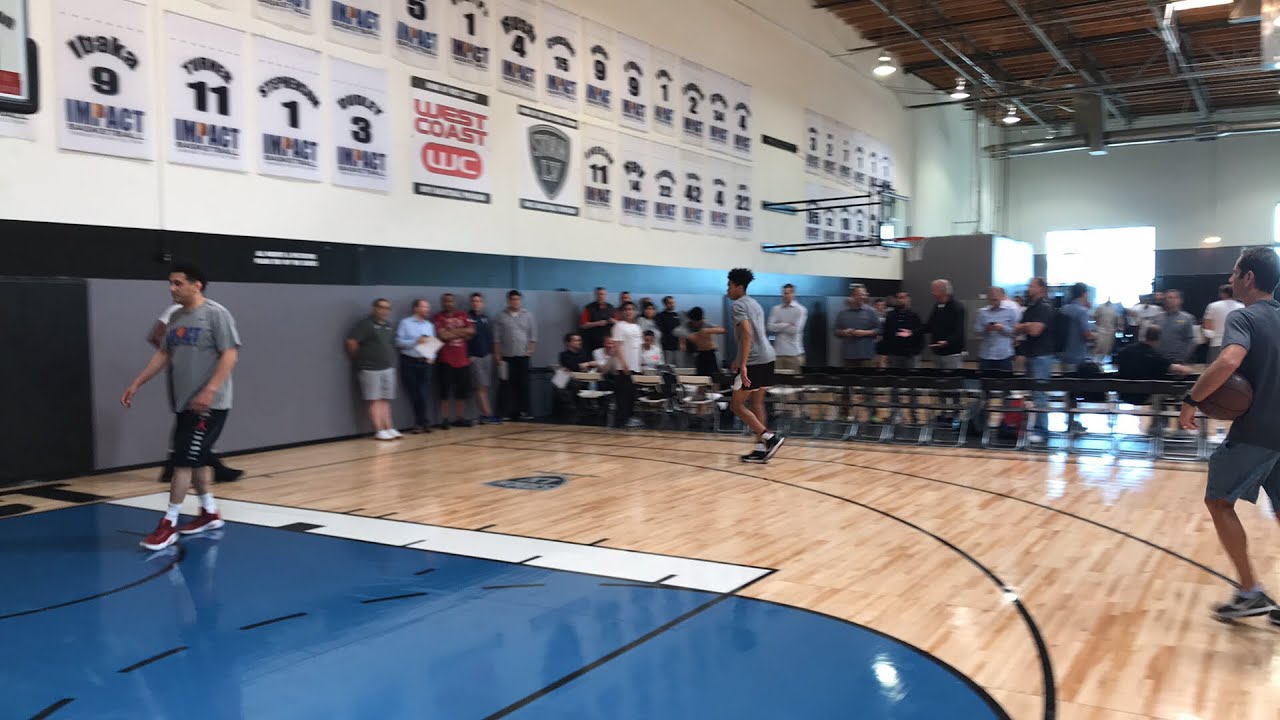 Anfernee Simons & Deontae North Workout - Impact Pro Day in Las Vegas