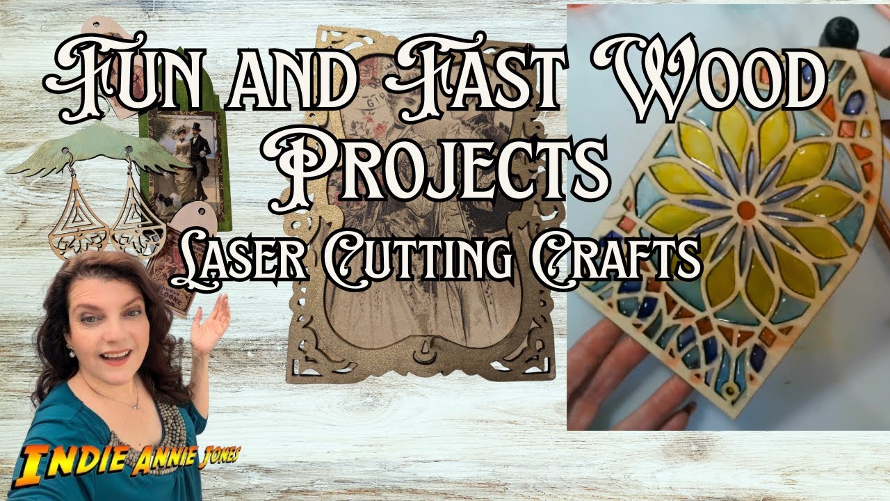 Wood DIY with the Creality Falcon A1 laser cutter and engraver
