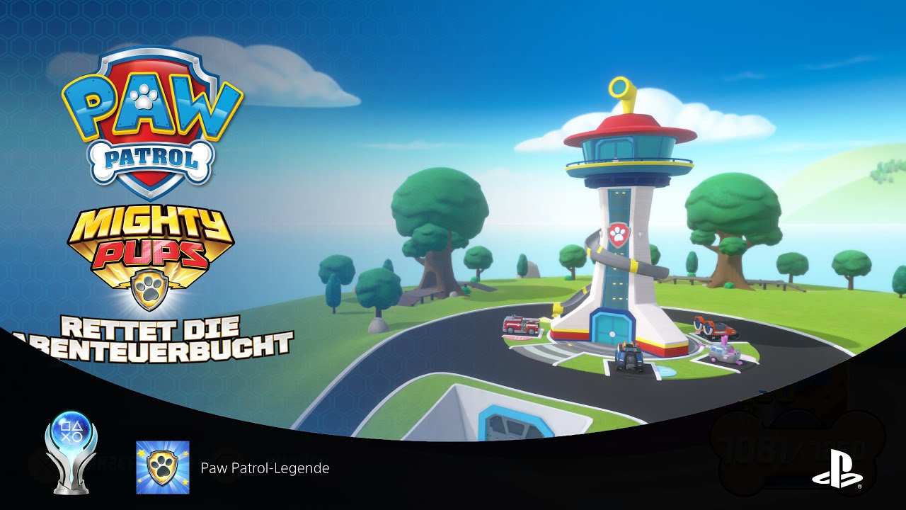 PAW Patrol: Mighty Pups - Die Rettung der Abenteuerbucht - Videos aller Trophäen