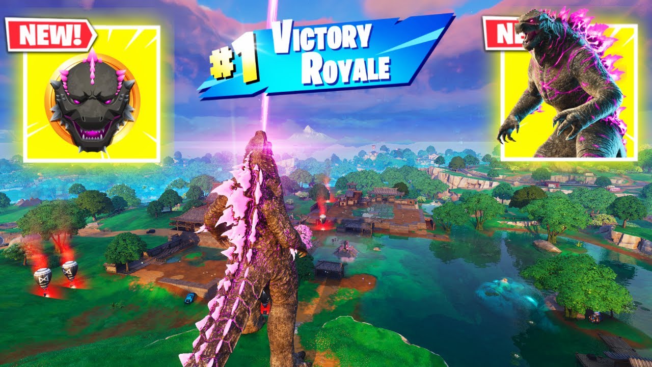 GODZILLA vs 3 NEW MEDALLIONS & MYTHIC’S CHALLENGE (NEW! Fortnite Chapter 6 Season 1)