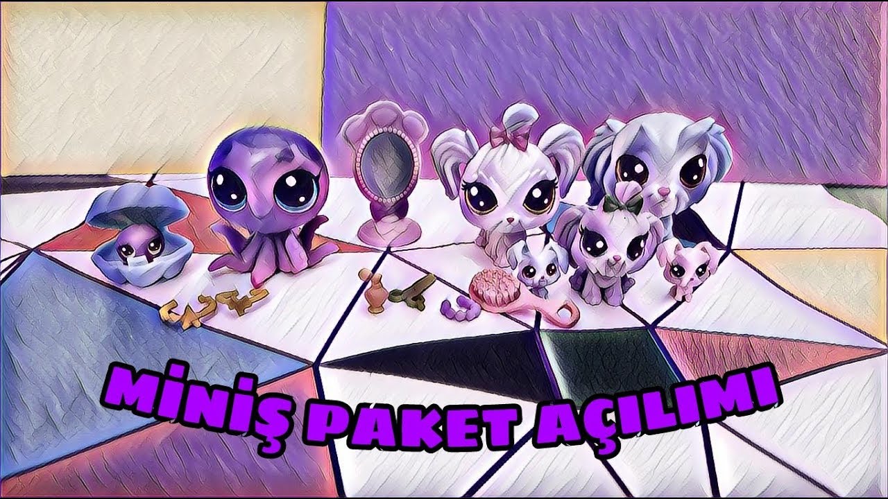 LPS Miniş Paket Açılımı - Köpek Ailesi ve Ahtapot Miniş