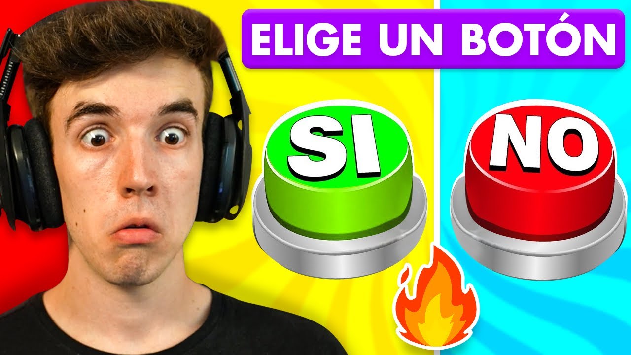 SI o NO | ELIGE UN BOTON 🔥