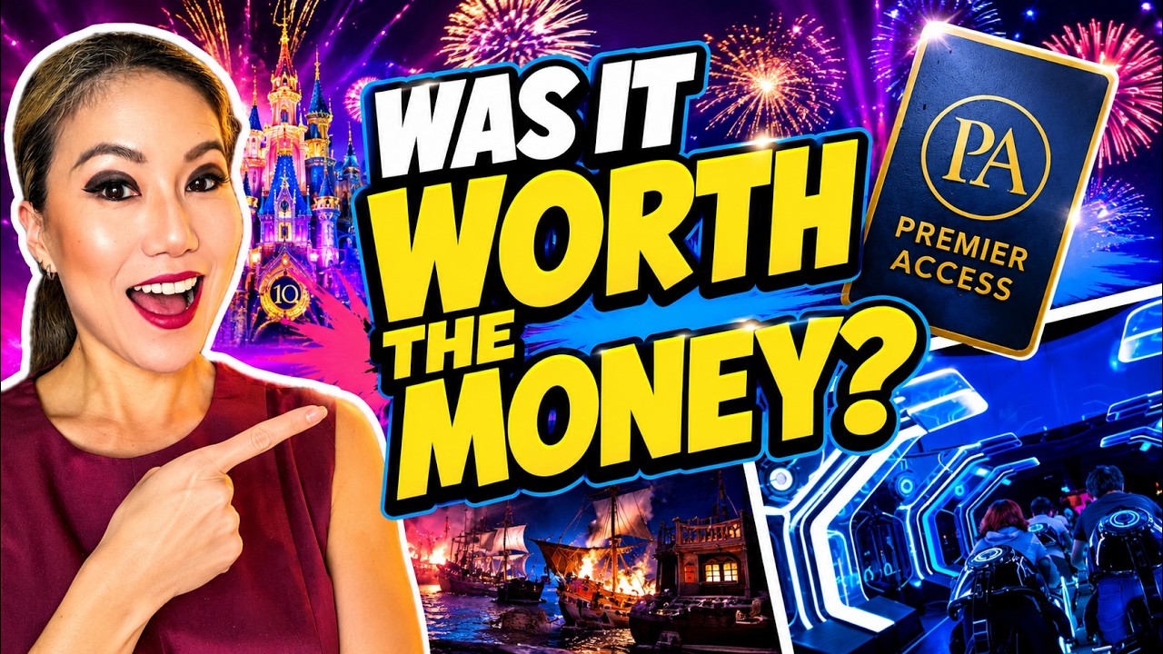 We FINALLY Used Premier Access at Shanghai Disneyland! | Pirates, TRON, Fireworks 🎆 & MORE!