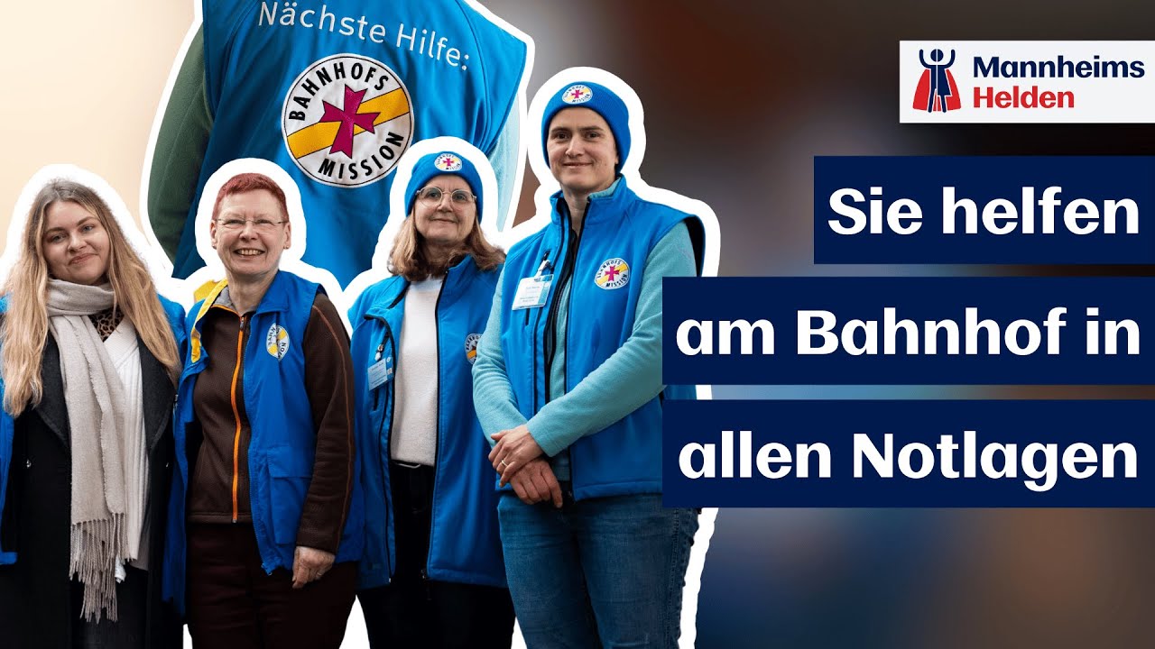 Nicht nur Drogen und Obdachlosigkeit: So arbeitet die Mannheimer Bahnhofsmission | Mannheims Helden
