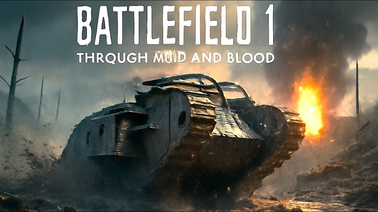 Battlefield 1 &ndash; Through Mud and Blood | Full Mission Walkthrough & Tank Gameplay (4K/HD)