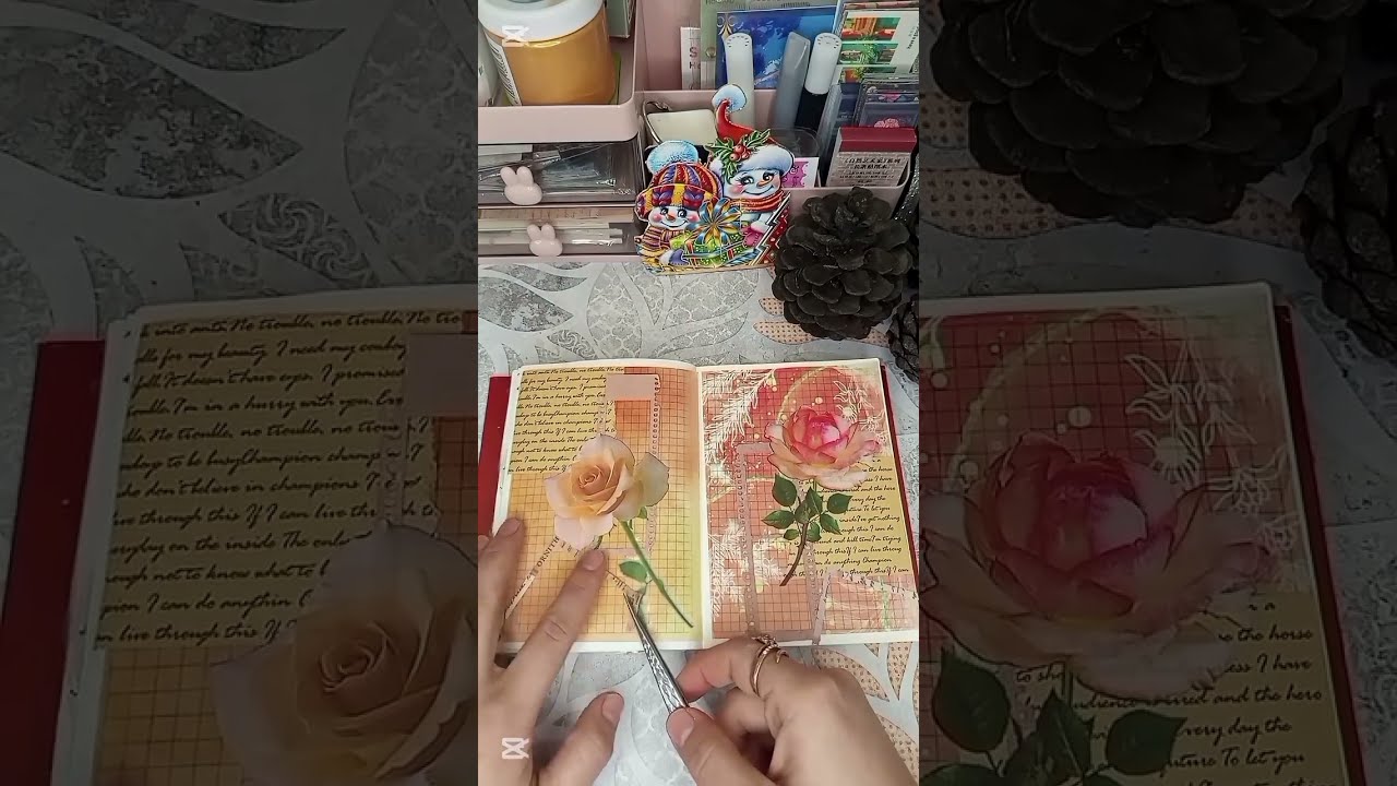 [ASMR] 💥Aesthetic Scrapbooking | Shorts Collection