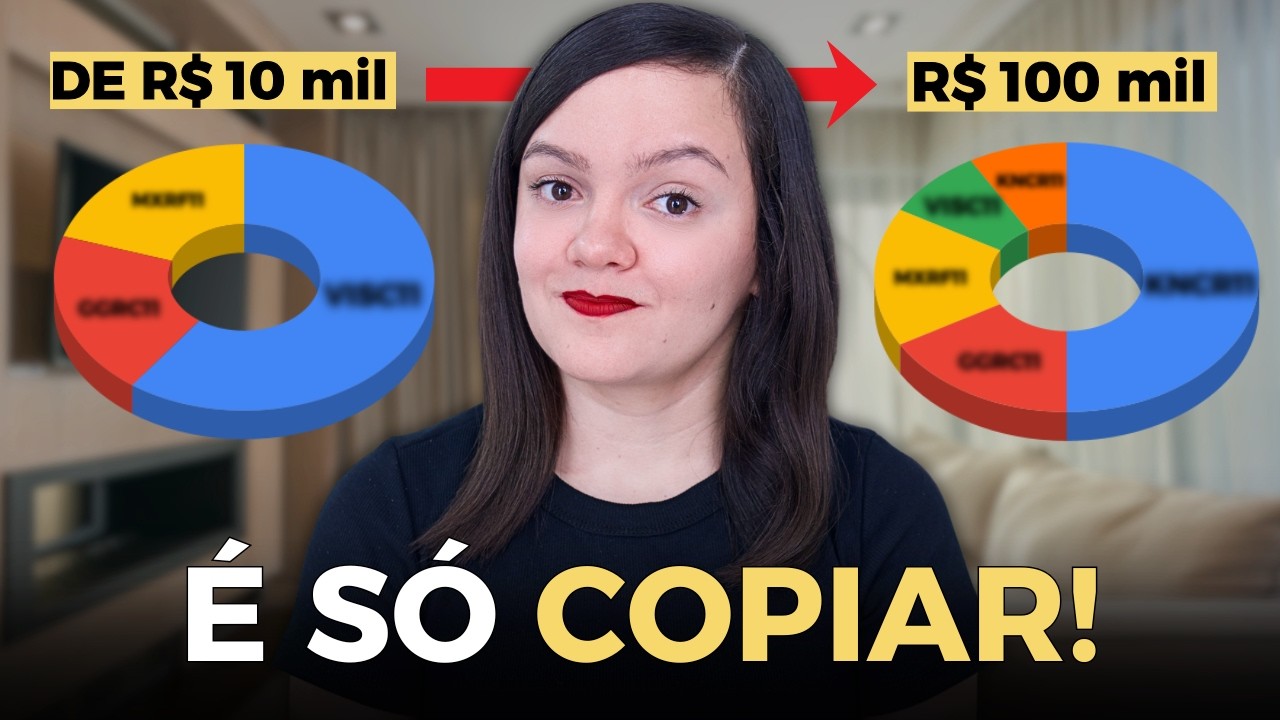 A Carteira de FIIs PERFEITA em Cada Fase - R$10 mil, R$100 mil, R$500 mil…