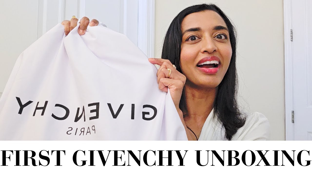 MY FIRST GIVENCHY HANDBAG UNBOXING! UNEXPECTED BAG REVEAL