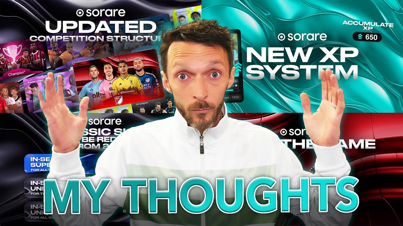 SORARE GAMEPLAY UPDATE LIVE REACTION