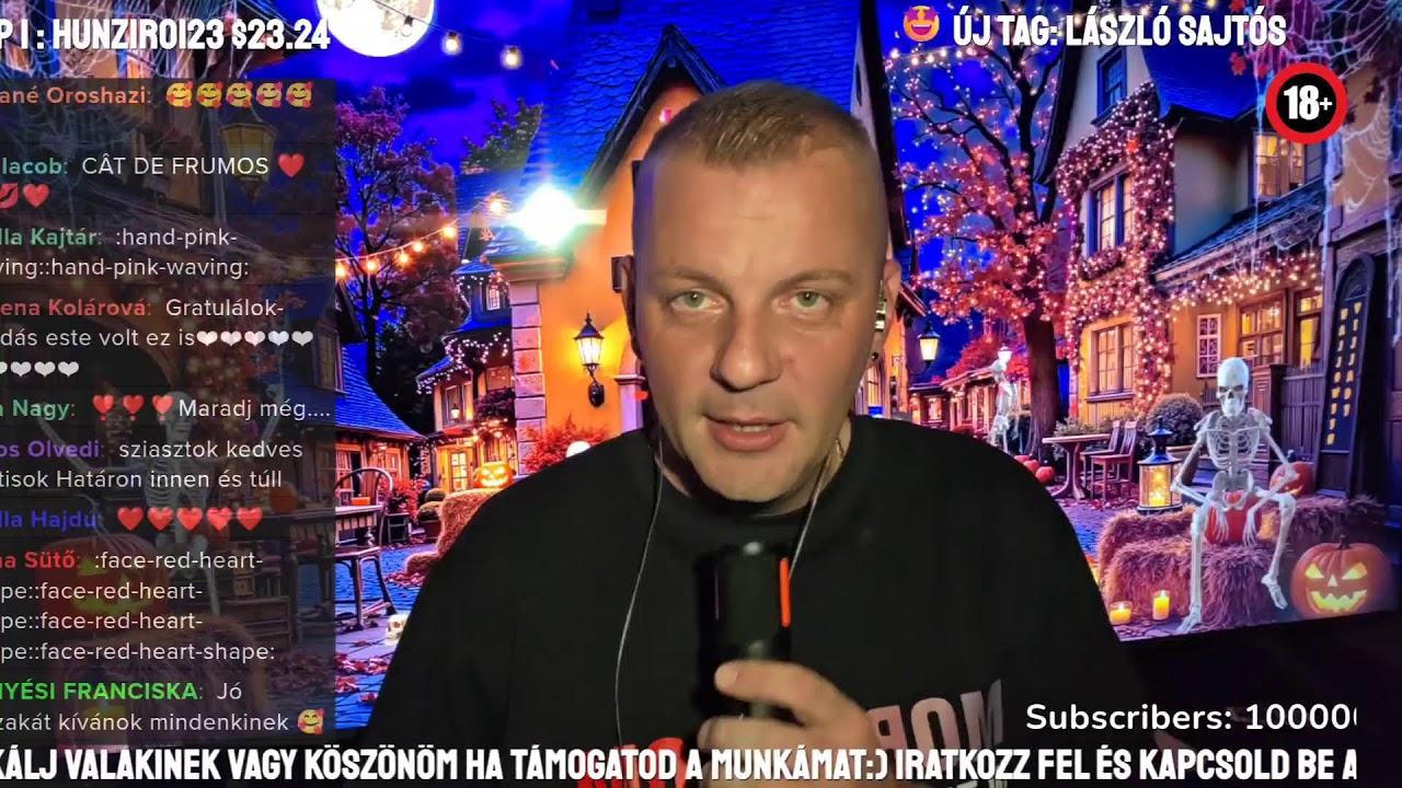 Live Muzsika, Oktober 12, 2025,  Boros Öcsivel