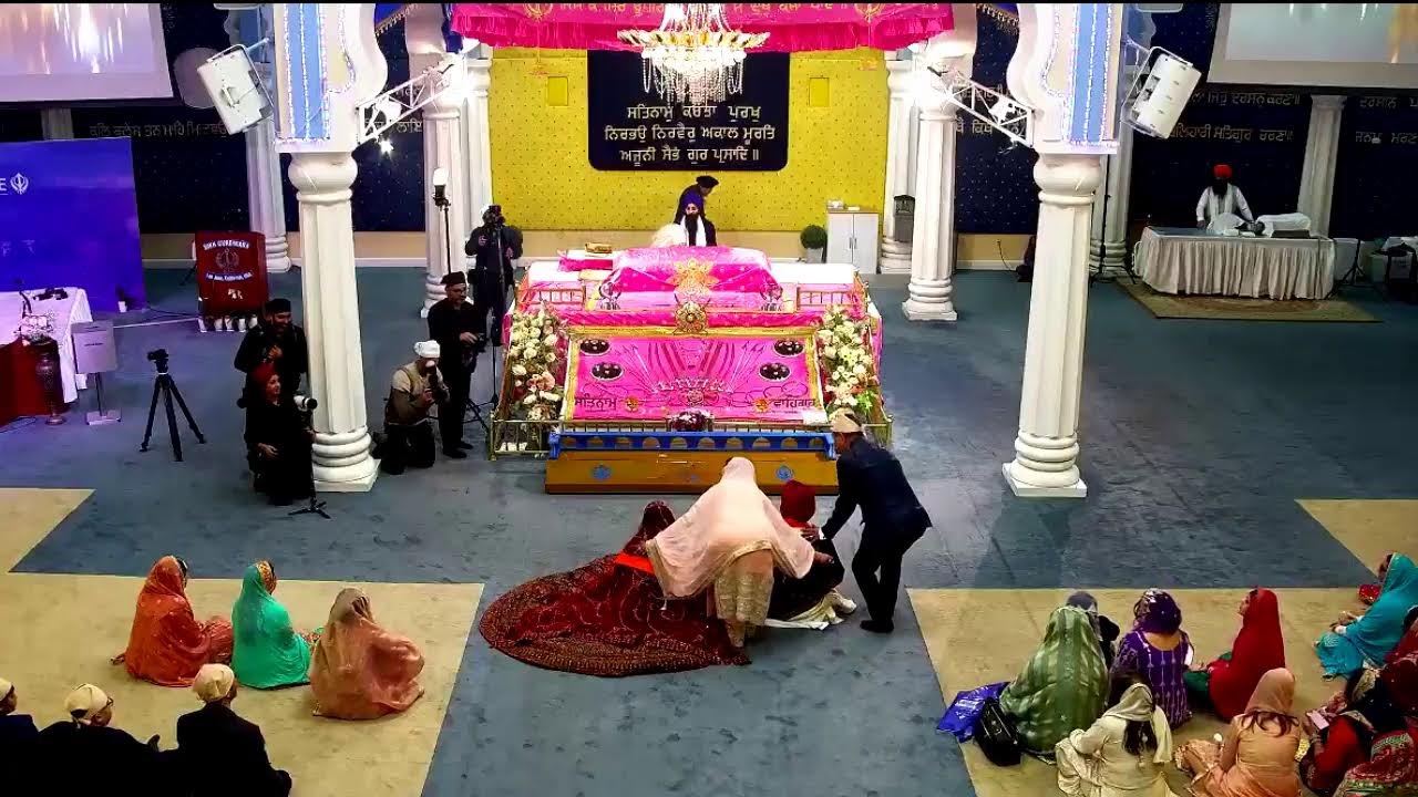 Sikh Gurdwara Sahib San Jose Live Telecast Wedding Feb 20, 2026