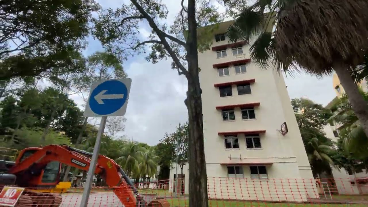 🇸🇬 Hood Walk: *DEMOLITION STARTED* SIT Blocks Used as Temp Dorms during Pandemic (Redhill Close)