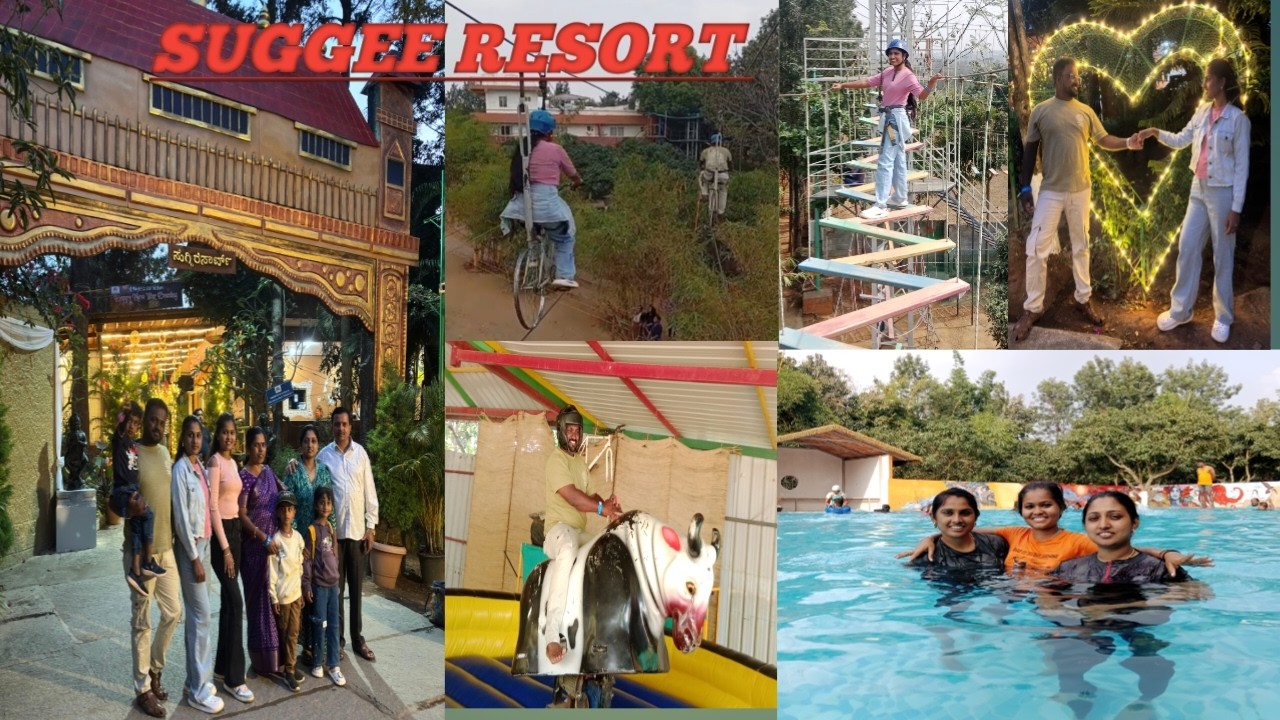 Suggee Resort in Bangalore  | One Day Outing in Bangalore #adventure  #travel #viralvideo 