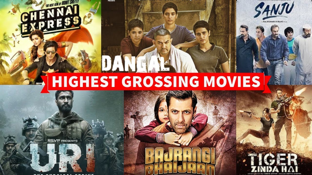 Top 25 Highest Grossing Bollywood Movie! ( 25 Blockbuster Hindi Movies )