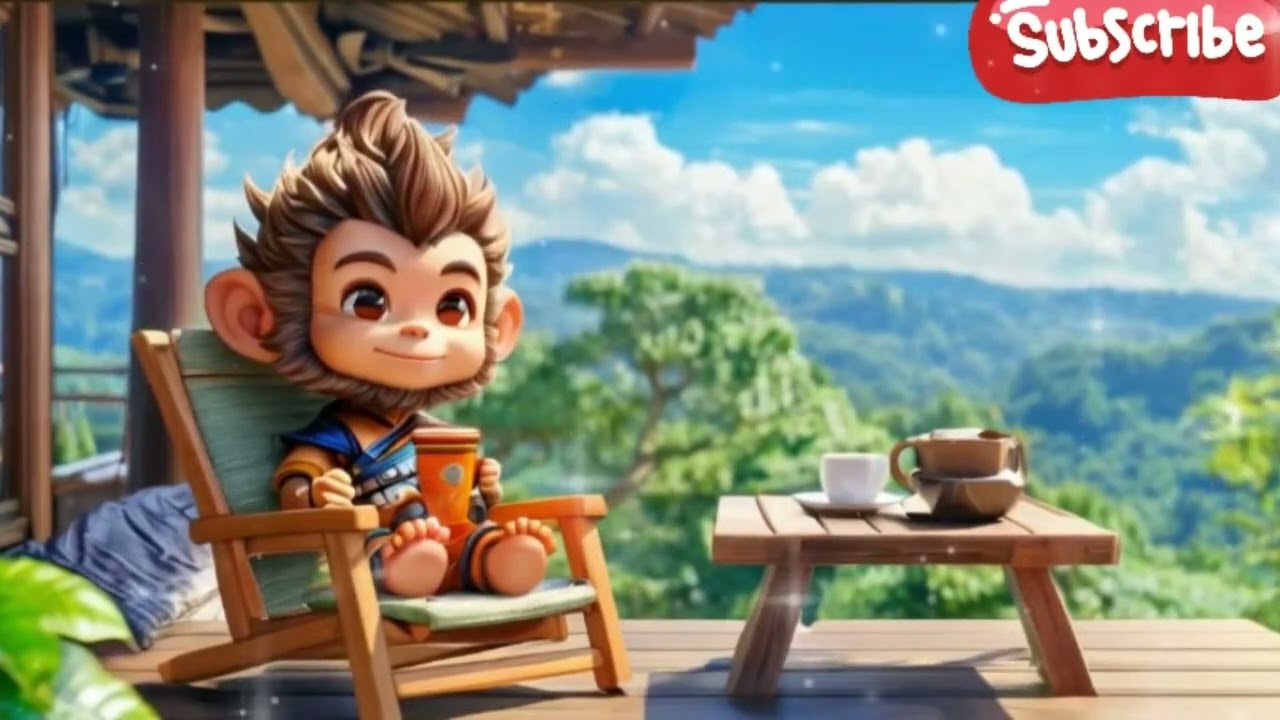 Wukong Morning Lofi 🌥️ Beats Music For Study / Work / Relax to 🌥️ Lofi Syntwave Chill