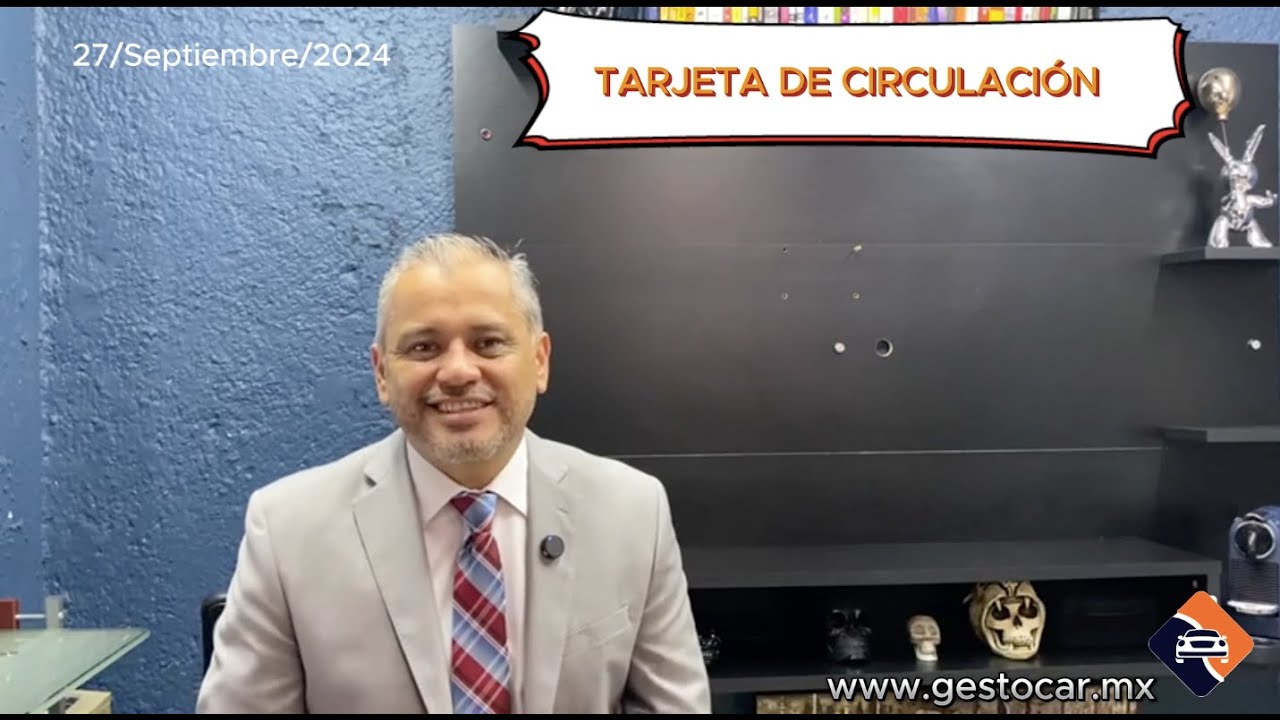 tarjeta de circulación