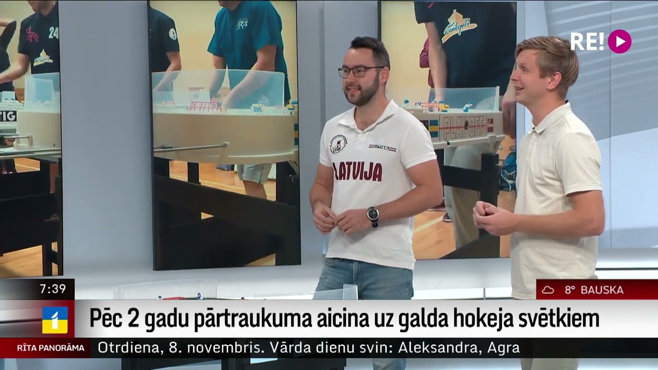 Intervija ar mūsu galda hokeja čempioniem
