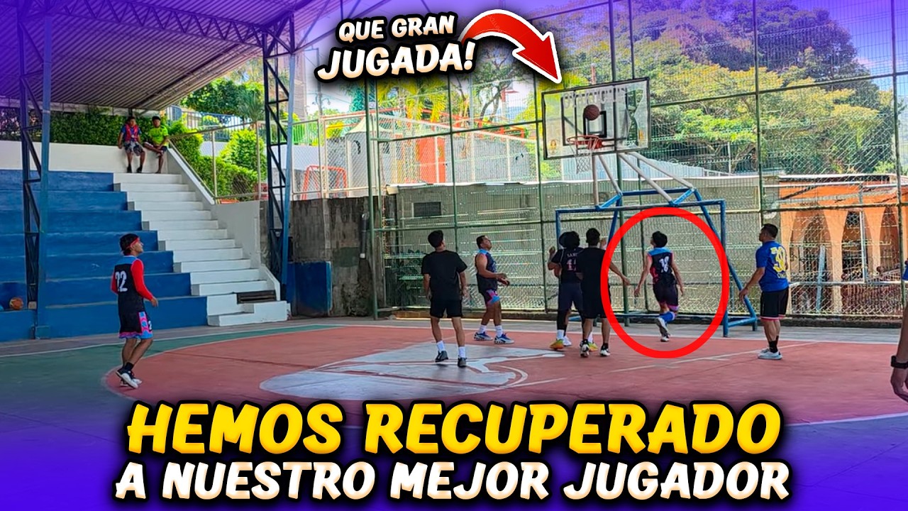 Recuperamos a nuestro mejor jugador! No quiso dejarlos solos y entro más motivado
