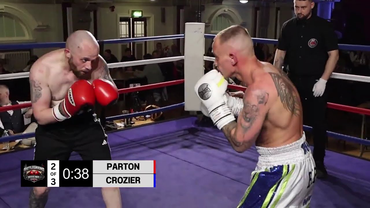Chris Parton vs Harry Crozier | Brutal KO! | Fight Club 6 | Battleground Promotions