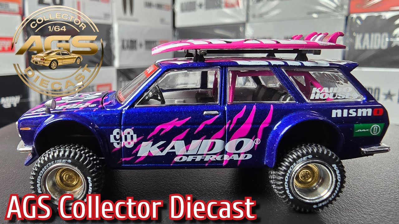 Una Bomba con Datsun 510 Wagon Kaido House 149 MiniGT #diecast #minigt #hotwheels #unboxing 