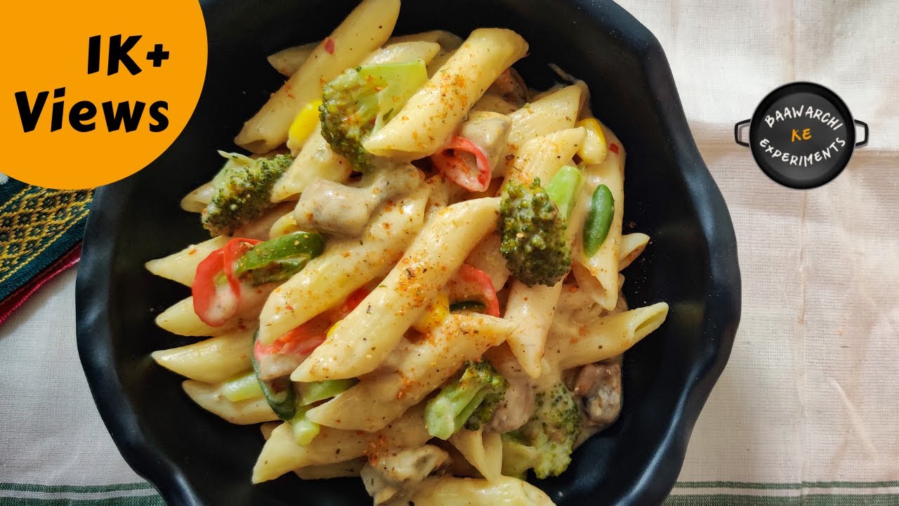 CHARCOAL SMOKED PERI PERI PASTA #baawarchikeexperiments #smokedpastarecipe #smokedpasta #pastarecipe