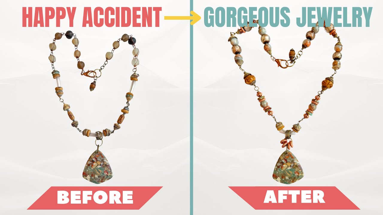 From Oops to OMG! Fixing a Necklace Mistake into a Gorgeous Design