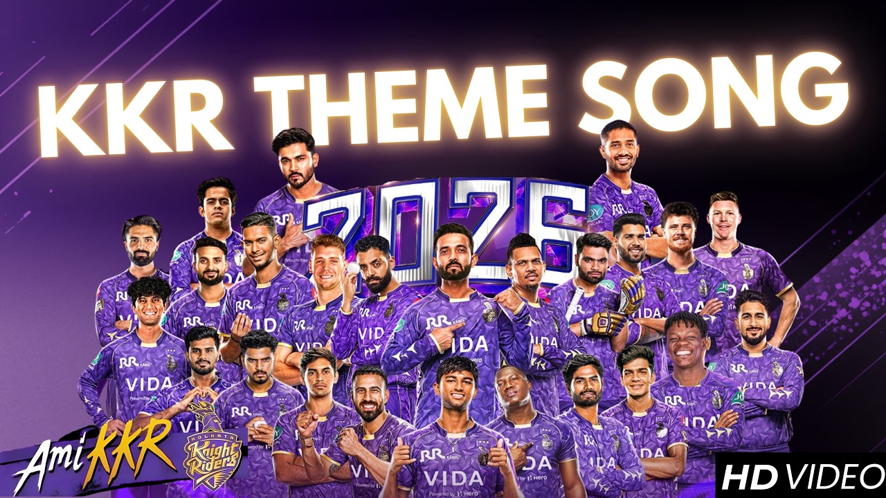 KKR Theme Song 2026 | Korbo Lorbo Jeetbo Re | Music Video Editing |By Akash Ghosh