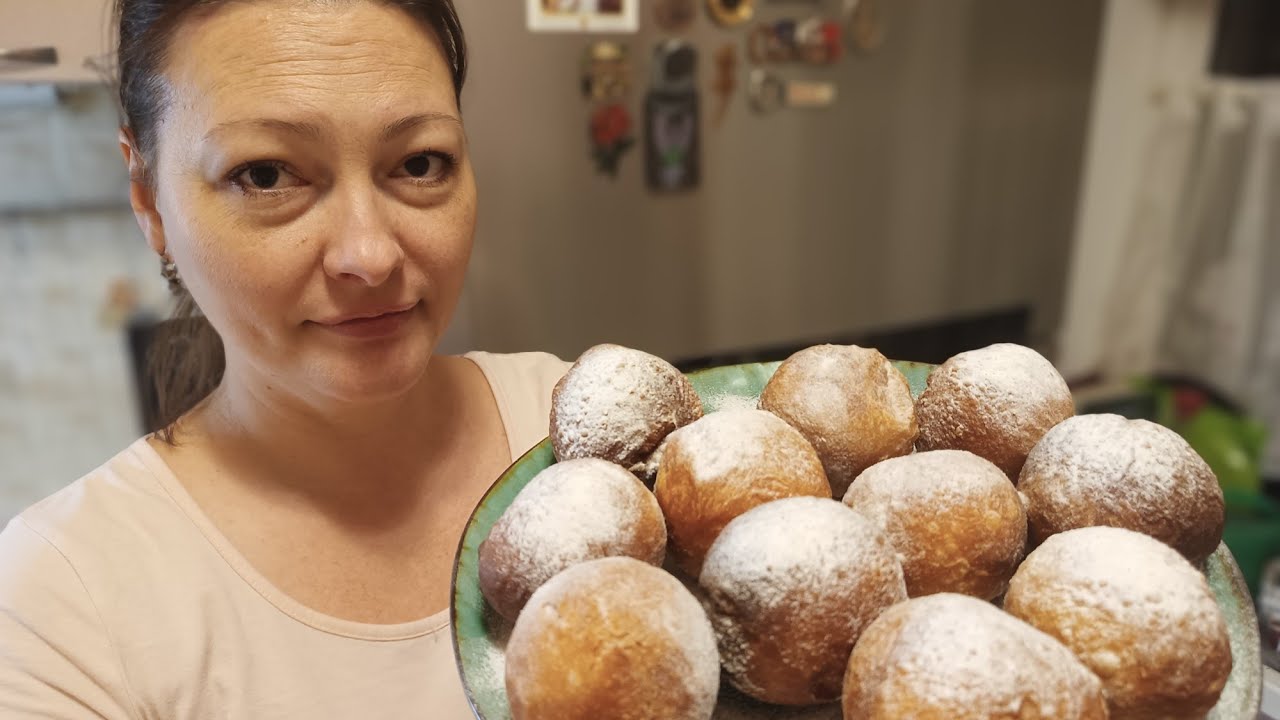 АППЕТИТНЫЕ ПОНЧИКИ НА ЗАКВАСКЕ