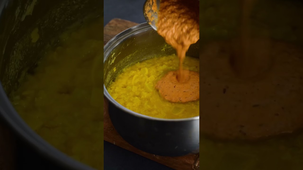 Moong dal with yellow squash 